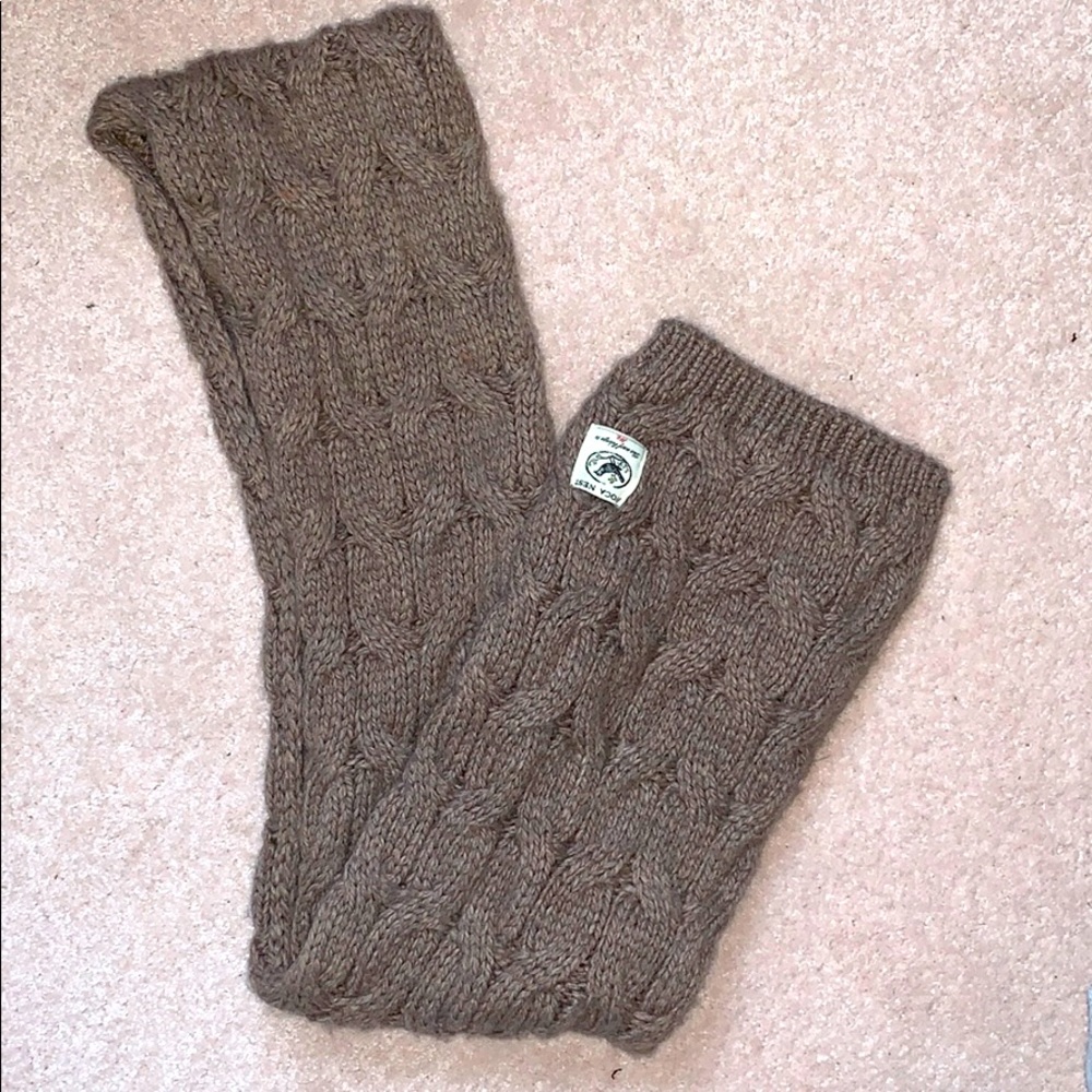 ✨FREE w/ Bundle of 3+✨Light Brown Thick Knit Scarf
